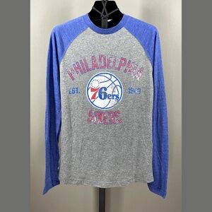 NEW Fanatics NBA 76ers Shirt Mens Small Philadelphia Philly basketball